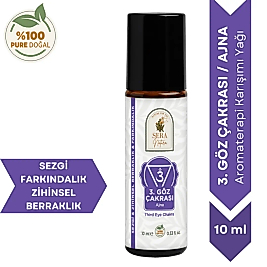 3. Göz Çakrası (Ajna) Aromaterapi Yağ Karışımı 10 ml