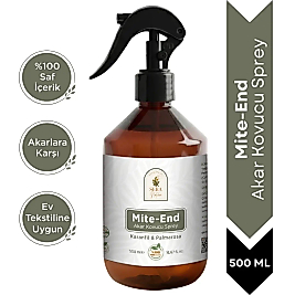 Mite-End Akar Kovucu Sprey 500 ml | Doğal Ev Tozu Akarı Temizleyici (19)