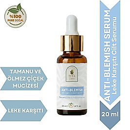 ANTI-BLEMISH SERUM Leke Giderici Cilt Bakım Serumu