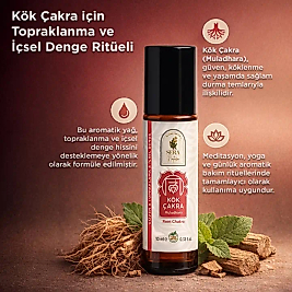 Kök Çakra Yağı (Muladhara) Aromaterapi Yağ Karışımı 10 ml