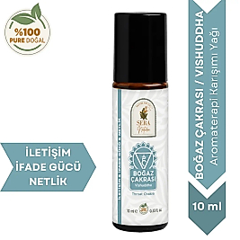 Boğaz Çakrası (Vishuddha) Aromaterapi Yağ Karışımı 10 ml