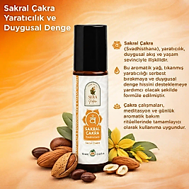 Sakral Çakra (Svadhisthana) Aromaterapi Yağ Karışımı 10 ml