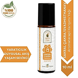 Sakral Çakra (Svadhisthana) Aromaterapi Yağ Karışımı 10 ml